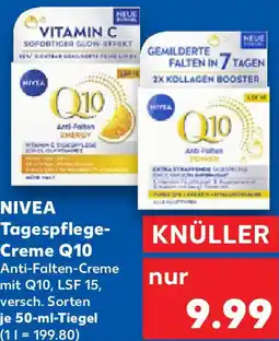 Kaufland NIVEA Tagespflege Creme Q10 Angebot