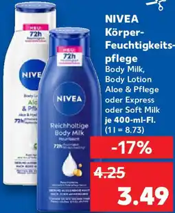 Kaufland NIVEA Körper Feuchtigkeitspflege Angebot