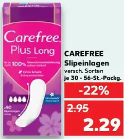 Kaufland CAREFREE Slipeinlagen Angebot