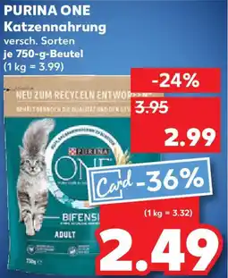 Kaufland PURINA ONE Katzennahrung Angebot
