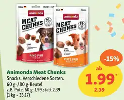 Fressnapf Animonda Meat Chunks Angebot