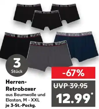 Kaufland Mustang Herren Retroboxer Angebot