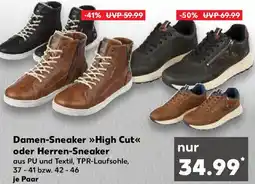 Kaufland Damen-Sneaker High Cut oder Herren-Sneaker Angebot