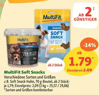 Fressnapf MultiFit Soft Snacks Angebot