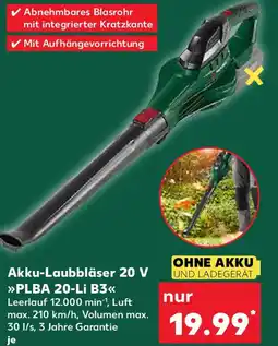 Kaufland Parkside Akku-Laubbläser 20 V Angebot