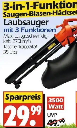 Wreesmann Laubsauger Angebot