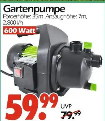 Wreesmann Gartenpumpe Angebot