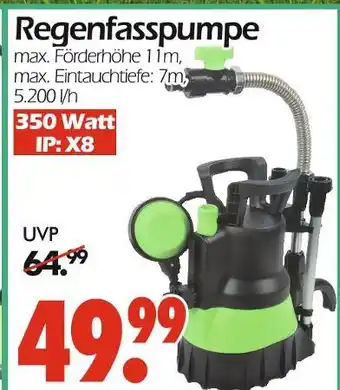 Wreesmann Regenfasspumpe Angebot
