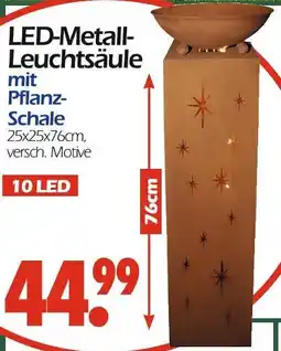 Wreesmann Led-metall-leuchtsäule Angebot