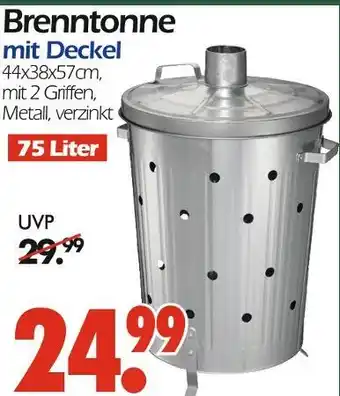 Wreesmann Brenntonne mit deckel Angebot