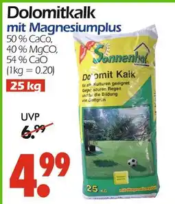 Wreesmann Sonnenhof dolomitkalk mit magnesiumplus Angebot
