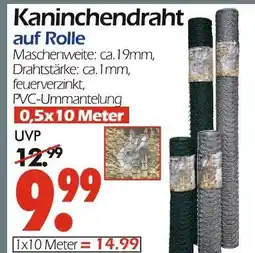 Wreesmann Kaninchendraht auf rolle Angebot