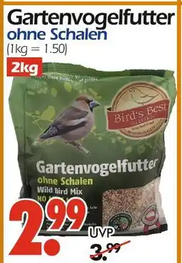 Wreesmann Bird's best gartenvogelfutter ohne schalen Angebot