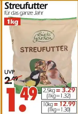 Wreesmann Birds garden streufutter Angebot