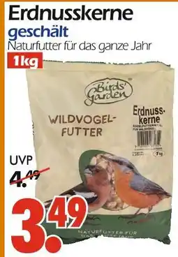 Wreesmann Birds garden erdnusskerne geschält Angebot