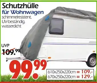 Wreesmann Schutzhülle für wohnwagen Angebot