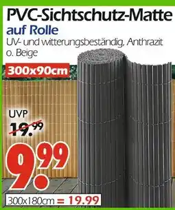 Wreesmann Pvc-sichtschutz-matte Angebot