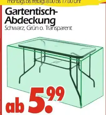 Wreesmann Gartentisch-abdeckung Angebot