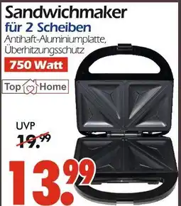 Wreesmann Top home sandwichmaker Angebot