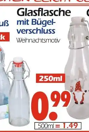Wreesmann Glasflasche 250ml Angebot
