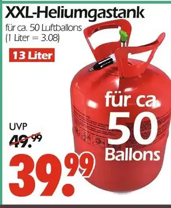 Wreesmann Xxl-heliumgastank Angebot