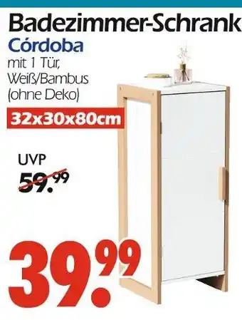 Wreesmann Badezimmer-schrank córdoba Angebot