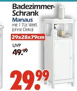 Wreesmann Badezimmer-schrank manaus Angebot