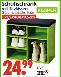 Wreesmann Kesper schuhschrank mit sitzkissen Angebot