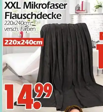 Wreesmann Xxl mikrofaser flauschdecke Angebot
