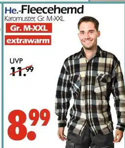 Wreesmann He.-fleecehemd Angebot