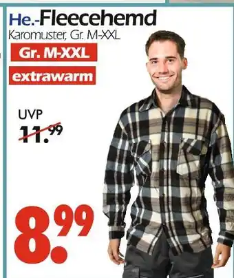 Wreesmann He.-fleecehemd Angebot