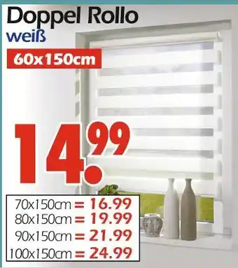 Wreesmann Doppel rollo 60x150cm Angebot