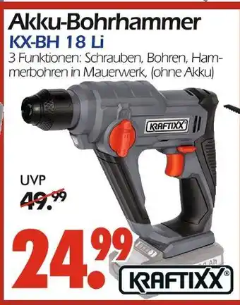 Wreesmann Kraftixx akku-bohrhammer kx-bh 18 li Angebot