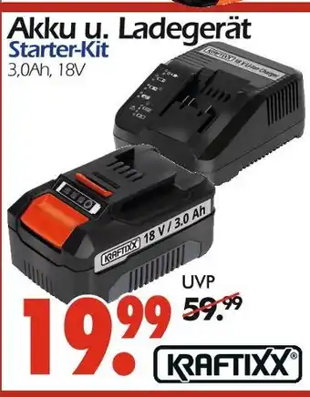 Wreesmann Kraftixx akku u. ladegerät starter-kit Angebot