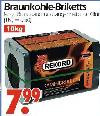 Wreesmann Rekord braunkohle-briketts Angebot