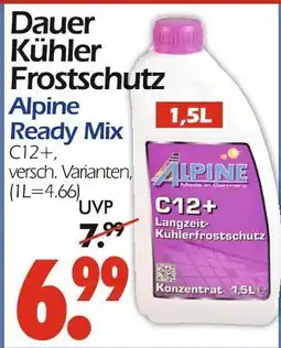 Wreesmann Alpine ready mix Angebot