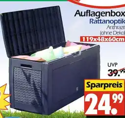 Wreesmann Auflagenbox rattanoptik Angebot