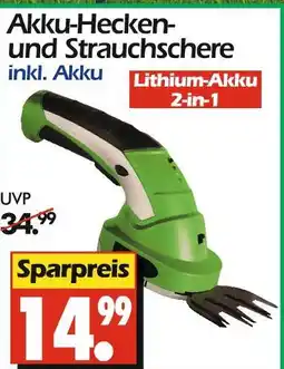 Wreesmann Akku-hecken- und strauchschere Angebot
