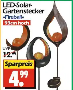 Wreesmann Led-solar-gartenstecker fireball Angebot