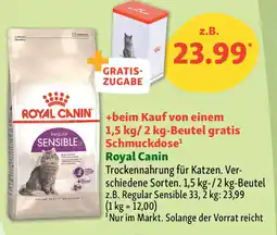 Fressnapf Royal Canin Trockennahrung für Katzen. Angebot