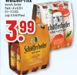 trinkgut Schöfferhofer Hefeweizen Naturtrüb Angebot