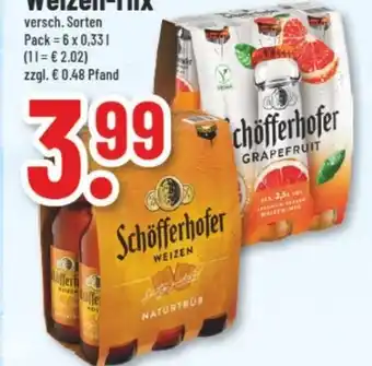 trinkgut Schöfferhofer Hefeweizen Naturtrüb Angebot