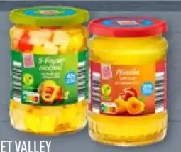 Aldi Nord Sweet Valley Obst im Glas vegan Angebot