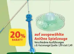 Fressnapf AniOne Spielzeuge Angebot