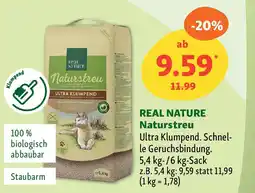 Fressnapf REAL NATURE Naturstreu Angebot