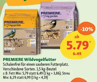 Fressnapf PREMIERE Wildvogelfutter Angebot
