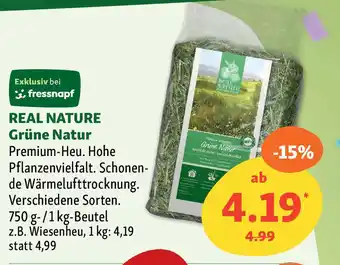Fressnapf REAL NATURE Grüne Natur Angebot