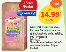 Fressnapf MultiFit Kleintierstreu Angebot
