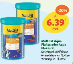 Fressnapf MultiFit Aqua Flakes oder Aqua Flakes XL Angebot