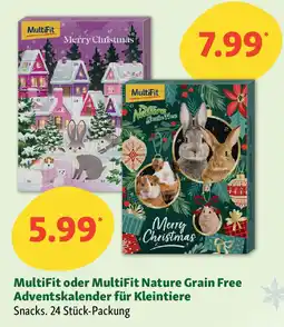 Fressnapf MultiFit oder MultiFit Nature Grain Free Adventskalender für Kleintiere Snacks. Angebot